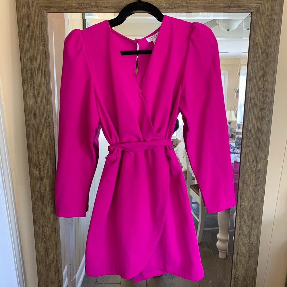 Pink party dress